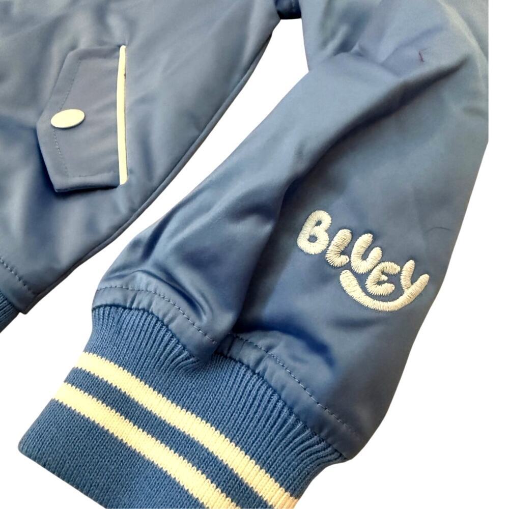 Disney Bluey kids Jacket Varsity Size 3T 4T NWT Toddler Spring School Giftable - Picture 4 of 12